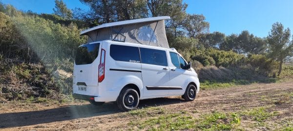 Toit Relevable blanc SCA L1+ Lit supérieur 2 places Extra-confort (FORD) – Image 3