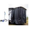Douchette extérieure portable 12v+ rideau sur hayon