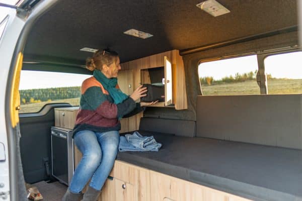 Meuble supérieur double rangement